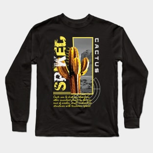 Rough Times Spiked As Cactus Long Sleeve T-Shirt